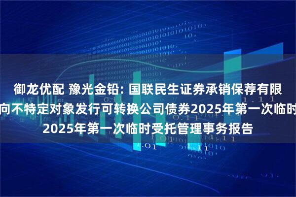 御龙优配 豫光金铅: 国联民生证券承销保荐有限公司关于豫光金铅向不特定对象发行可转换公司债券2025年第一次临时受托管理事务报告